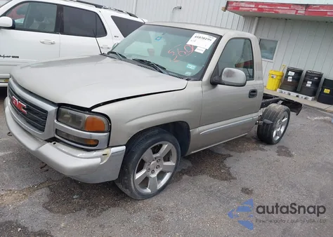 2002 GMC Sierra 1500 Sle из США, поврежденный, VIN 1GTEC14V22Z209232